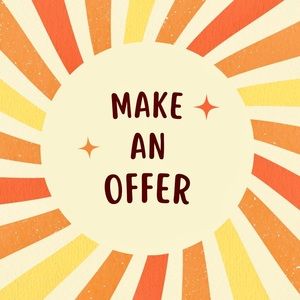 🌟 I accept all reasonable offers! 🌟